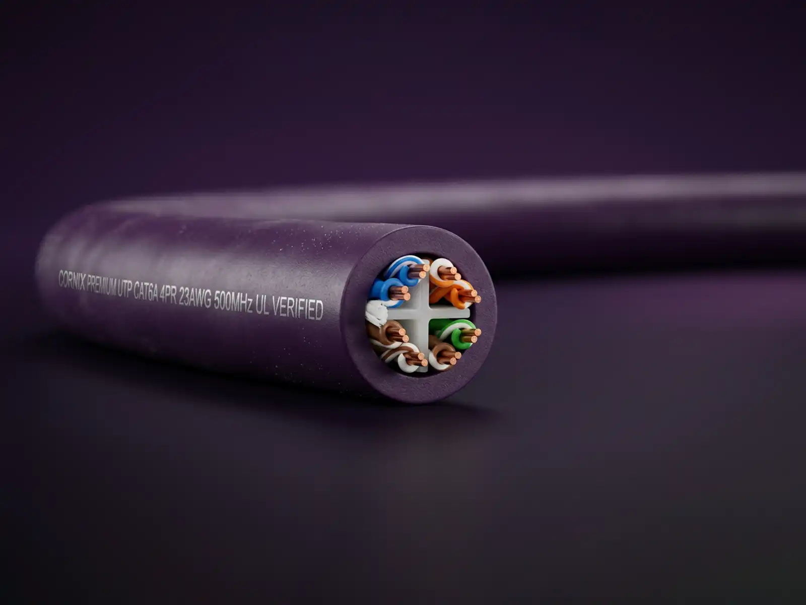 Cat6A UTP Bulk Cable — CORNIX